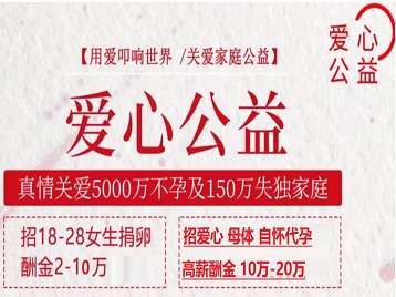 湖口捐卵助孕生子 爱心志愿者招募